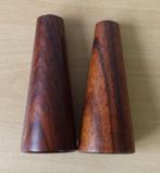 Peper en Zoutstel - hout - minimalistisch - vintage, Gebruikt, Ophalen of Verzenden, Nvt, Nvt