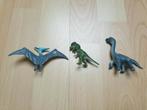 Jurassic Park - Pteranodon/Dilophosaurus/Brachiosaurus 1993, Verzamelen, Poppetjes en Figuurtjes, Gebruikt, Ophalen of Verzenden