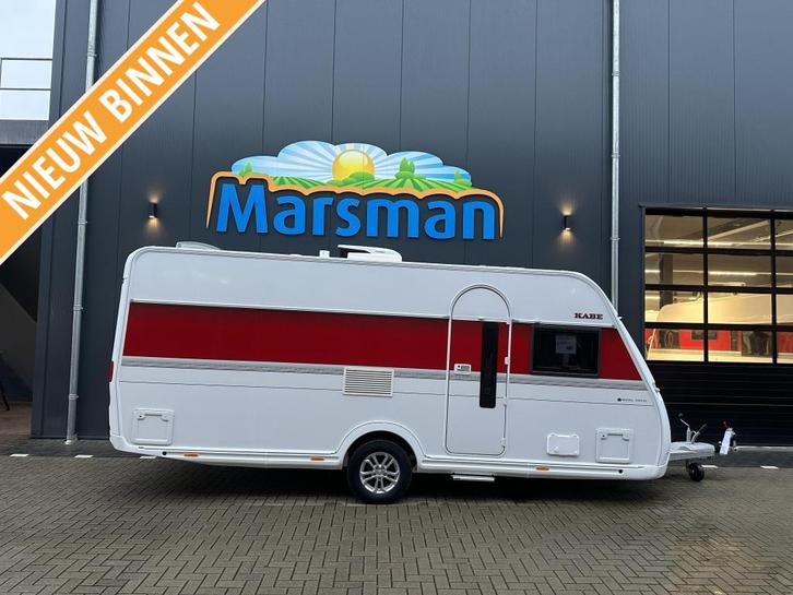 Kabe Royal 520 XL Model 2026 - Nieuw, Caravans en Kamperen, Caravans, tot en met 4, Rondzit, Kabe, Frans bed, Overige typen, 6 tot 7 meter
