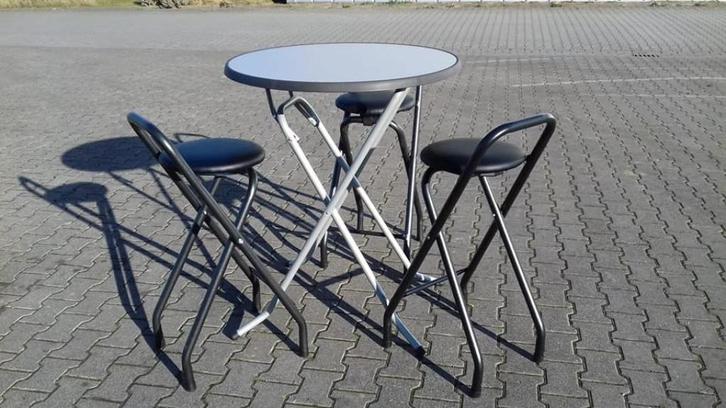Statafel met barkruk verhuur Emmen Stoelenverhuur Emmen, Hobby en Vrije tijd, Feestartikelen | Verhuur, Nieuw, Verjaardag, Ophalen