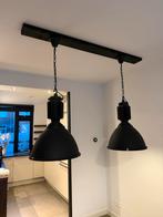 Industriële Eettafel Lampen, Huis en Inrichting, Lampen | Hanglampen, Ophalen, Gebruikt, Metaal, 75 cm of meer