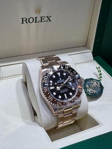 Gmt master rootbeer rose gold Full set . beschikbaar voor biedingen