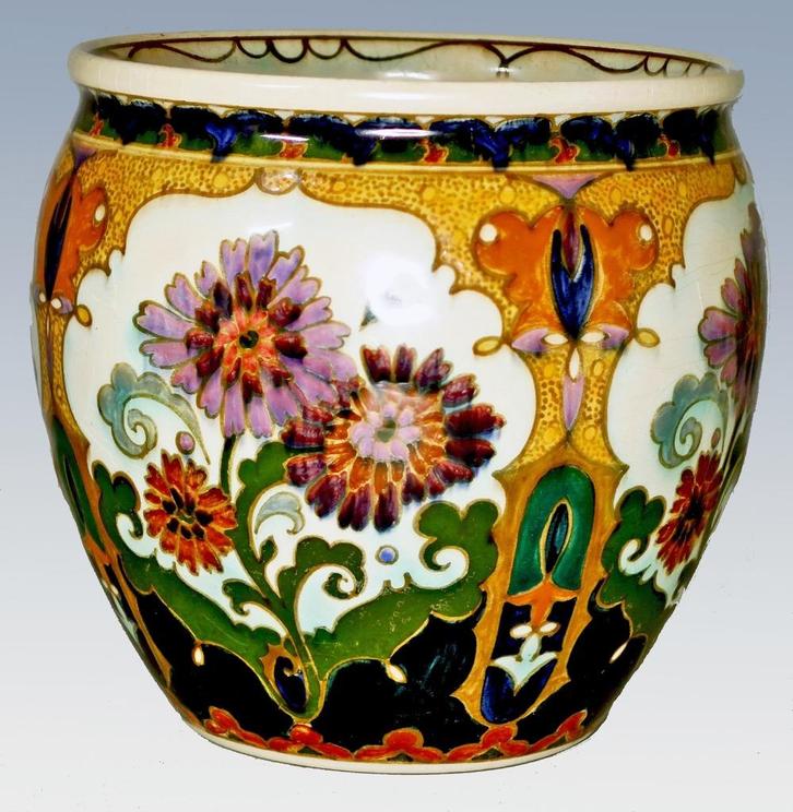 Rozenburg (juliana)	Vaas (Nr.: 75), Antiek en Kunst, Antiek | Keramiek en Aardewerk, Ophalen of Verzenden