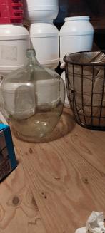 Wijnfles 60 liter met mand, Ophalen of Verzenden, Gebruikt