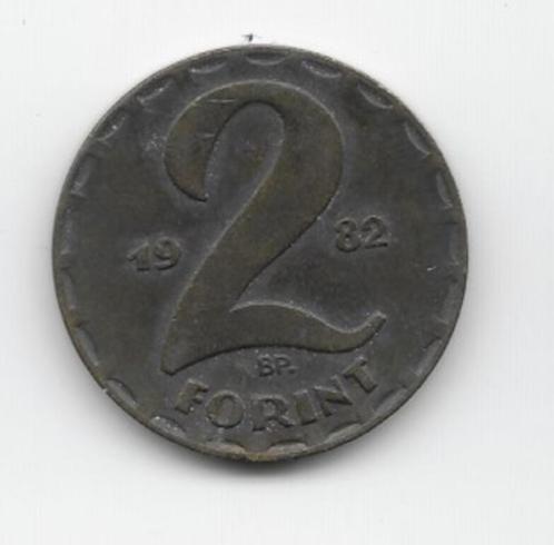 Hongarije 2 forint 1982 KM# 591, Postzegels en Munten, Munten | Europa | Niet-Euromunten, Losse munt, Hongarije, Verzenden
