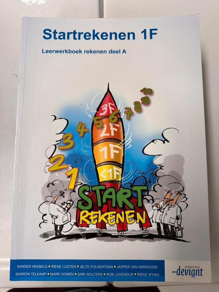 Startrekenen 1F deel A, Boeken, Schoolboeken, Zo goed als nieuw, Nederlands, Overige niveaus, Ophalen of Verzenden