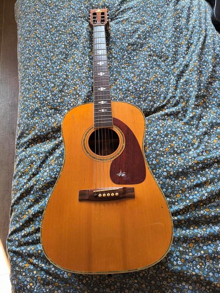 Takeharu unieke gitaar LGT-32F lady guitar, Muziek en Instrumenten, Snaarinstrumenten | Gitaren | Akoestisch, Gebruikt, Western- of Steelstringgitaar