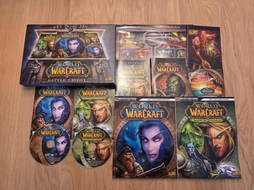 World of Warcraft Battle Chest (compleet), Spelcomputers en Games, Games | Pc, Zo goed als nieuw, Role Playing Game (Rpg), 1 speler