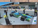 Wave Benetton B193B FORD Test car 1994 !!, Hobby en Vrije tijd, Modelbouw | Auto's en Voertuigen, Overige merken, Auto, Groter dan 1:32