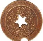 SCHIEDAM MUNTGAS 1920, Postzegels en Munten, Penningen en Medailles, Ophalen of Verzenden, Overige materialen