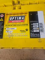 2x Optima Yellow Top Accu's - Deep Cycle 75ah bieden pstuk, Auto-onderdelen, Accu's en Toebehoren, Ophalen of Verzenden, Gebruikt