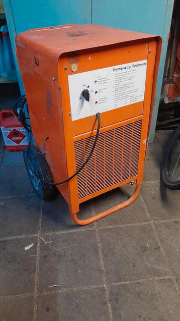 Bouwdroger luchtontvochtiger bouw droger lucht ontvochtiger  beschikbaar voor biedingen