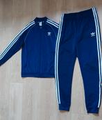 Adidas trainingspak zgan maat 170 Prime blue 2 stripes., Kleding | Heren, Blauw, Overige maten, Ophalen of Verzenden, Zo goed als nieuw