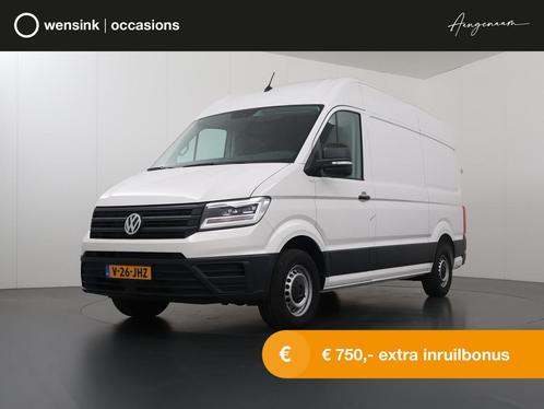 Volkswagen Crafter 35 2.0 TDI 140 PK Aut. | L3 H3 | HIGHLINE, Auto's, Bestelauto's, Bedrijf, Te koop, ABS, Achteruitrijcamera