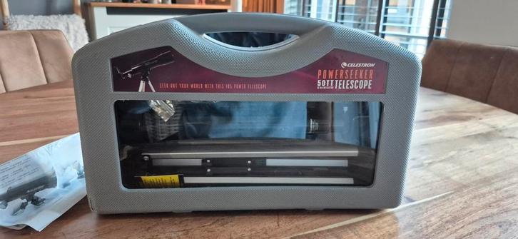 Celestron Powerseeker 50TT Telescoop, Audio, Tv en Foto, Optische apparatuur | Telescopen, Nieuw, Lenzentelescoop (refractor)