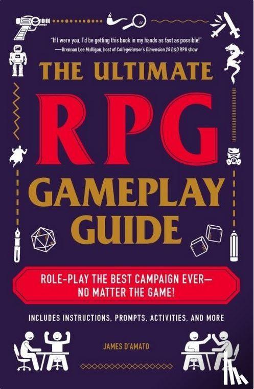The Ultimate RPG Gameplay Guide  NIEUW BOEK, Boeken, Studieboeken en Cursussen, Nieuw, Alpha, Verzenden