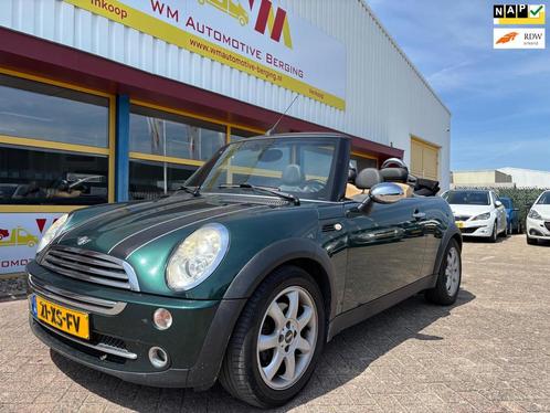 Mini Mini Cabrio 1.6 CABRIO AUTOMAAT, Auto's, Mini, Bedrijf, Te koop, Cabrio, ABS, Airbags, Airconditioning, Boordcomputer, Cruise Control