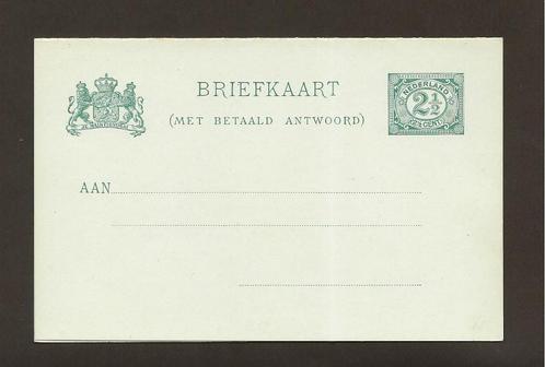 Briefkaart Geuzendam 56 met betaald antwoord. Lees Info, Postzegels en Munten, Brieven en Enveloppen | Nederland, Briefkaart, Ophalen of Verzenden