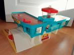 Vintage vliegveld Fisher Price, Kinderen en Baby's, Speelgoed | Fisher-Price, Ophalen of Verzenden, Gebruikt, Speelset