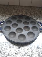 Gietijzeren poffertjesplaat Relance, Huis en Inrichting, Ophalen, Zo goed als nieuw, Gietijzer, Koekenpan of Braadpan