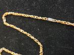 14 k gouden monte carlo ketting 35,2 gram 65 cm, Sieraden, Tassen en Uiterlijk, Kettingen, Ophalen of Verzenden, Nieuw, Goud, Goud