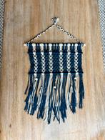 Blauwe Macramé Wandhanger - Handgemaakt, Ophalen, Nieuw