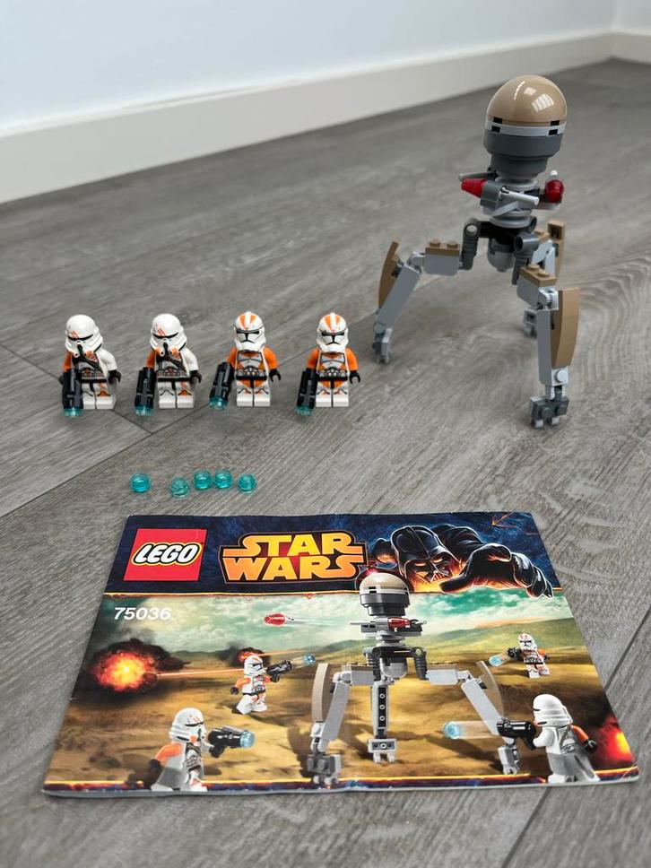 Lego Star Wars 75036 Utapau Troopers, Kinderen en Baby's, Speelgoed | Duplo en Lego, Zo goed als nieuw, Lego, Complete set, Ophalen of Verzenden