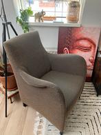 Comfortabele BW Bielefelder fauteuil, Vintage bekleding, Huis en Inrichting, Fauteuils, Ophalen, Gebruikt, Stof, 75 tot 100 cm