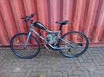 fiets met 80cc tweetaktmotor erop., Hardtail, Zo goed als nieuw, 53 tot 57 cm, Ophalen