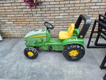 John Deere Tractor groot ( rolly x-trac )  beschikbaar voor biedingen