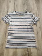 Prachtig blauw roze gestreept shirt van 55 Stage, maat S., Kleding | Heren, T-shirts, Blauw, Onb, Ophalen of Verzenden, Onb
