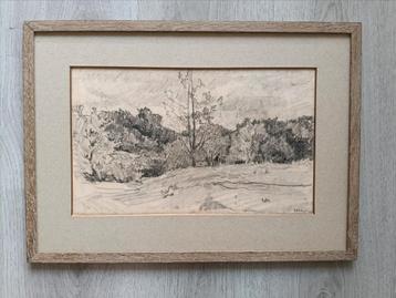 J.A Akkeringa (1861-1942) - Duinen - Duingezicht beschikbaar voor biedingen