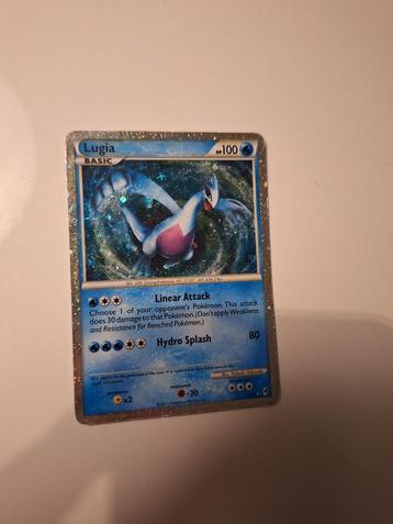 Pokemon Lugia SL7 Call of Legends kaart beschikbaar voor biedingen