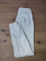 Nette witte rijbroek van 9 tot ongeveer 10 jaar, Dieren en Toebehoren, Paardrijkleding, Ophalen, Zo goed als nieuw, Dressuur, Onderkleding