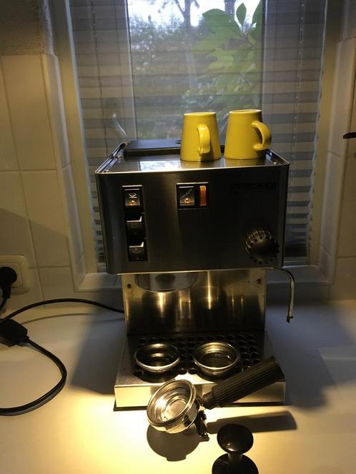 Rancilio Miss Sylvia koffie/espressomachine, Witgoed en Apparatuur, Koffiezetapparaten, Zo goed als nieuw, Gemalen koffie, Espresso apparaat