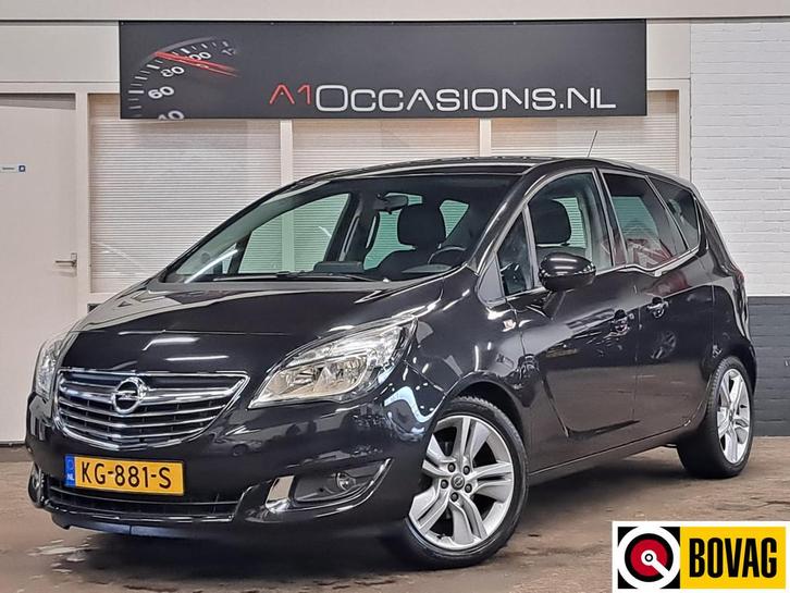 Opel Meriva 1.4 Turbo + NAVI + STOELVERWARMING ! (bj 2016), Auto's, Opel, Bedrijf, Te koop, Meriva, ABS, Airbags, Airconditioning