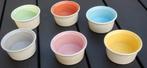 Villeroy en Boch Luxemburg 6 ovenschaaltjes  nr 3 pastel 60s, Ophalen of Verzenden, Porselein, Overige stijlen, Overige typen