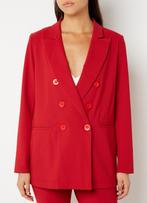 Studio Anneloes Tamara blazer jasje rood heavy travelstof S, Studio Anneloes, Ophalen of Verzenden, Zo goed als nieuw, Jasje