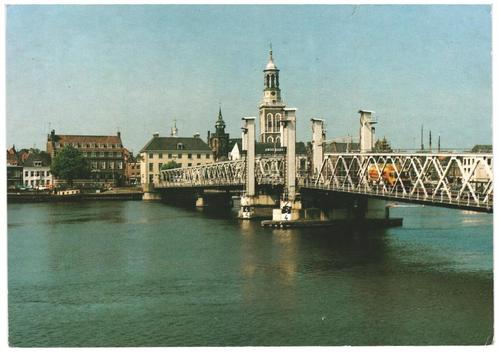 910423	Kampen	IJsselbrug	IJssel	Gelopen met Postzegel, Verzamelen, Ansichtkaarten | Nederland, Gelopen, Overijssel, Ophalen of Verzenden