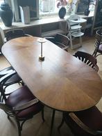 6 persoons tafel, Huis en Inrichting, Tafels | Eettafels, Ophalen, 200 cm of meer, 50 tot 100 cm, Zo goed als nieuw