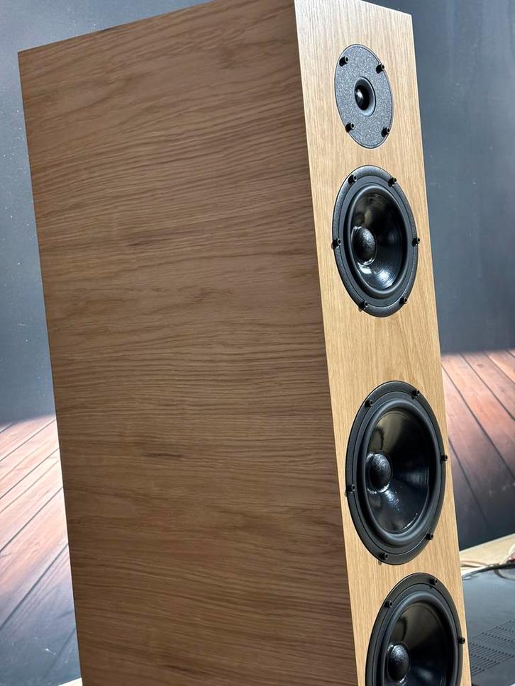 Pylon Diamond 30 naturel veneer, Audio, Tv en Foto, Luidsprekers, Nieuw, Front, Rear of Stereo speakers, 120 watt of meer, Overige merken