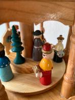 Kerstpyramide 3-laags, uitbeelding kerstverhaal, Diversen, Ophalen, Gebruikt