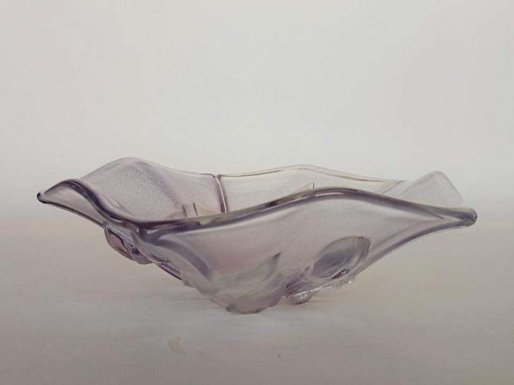 Schaal Kristal Walther Glas Vintage, Antiek en Kunst, Antiek | Glas en Kristal, Ophalen of Verzenden