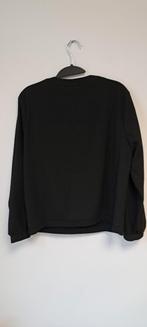 Zwarte ICODE Wafel Blouse met Letter Band - XL, Nieuw, Kleding | Dames, ICODE, ICODE, Zwart, Maat 46/48 (XL) of groter