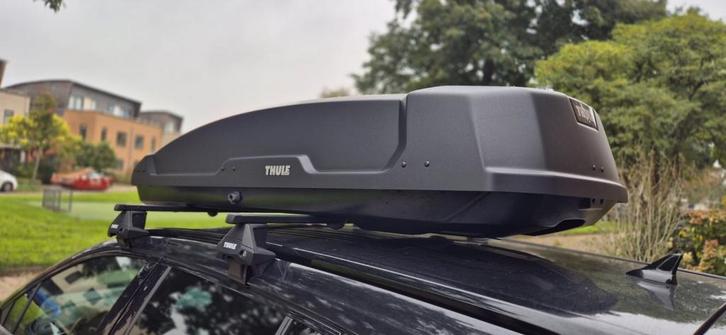 ⁰Te huur: Thule Force XL dakkoffer - 500 Liter, Auto diversen, Dakkoffers, Zo goed als nieuw, Ophalen of Verzenden