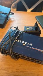 Netgear FS108 8 ports switch 10/100Mbps, Computers en Software, Netwerk switches, Ophalen of Verzenden, Gebruikt
