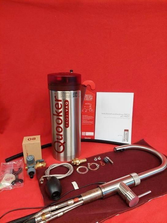 Quooker 3 liter PRO-VAQ met een FLEX RVS kraan, Huis en Inrichting, Keuken | Keukenelementen, Gebruikt, Minder dan 100 cm, Minder dan 50 cm