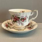 17x Royal Albert theekop & schotel – Lavender Rose, Antiek en Kunst, Antiek | Servies los, Ophalen of Verzenden