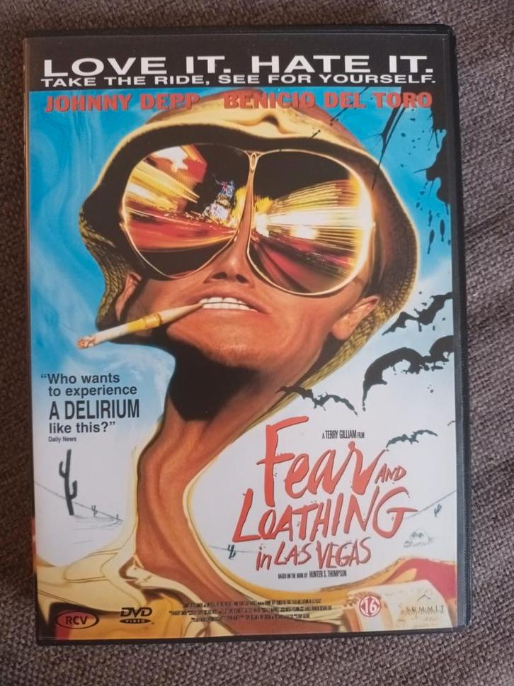 Fear and Loathing in Las Vegas - Terry Gilliam, Cd's en Dvd's, Dvd's | Filmhuis, Zo goed als nieuw, Vanaf 16 jaar, Ophalen of Verzenden