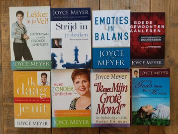 8 Boeken van Joyce Meyer. 